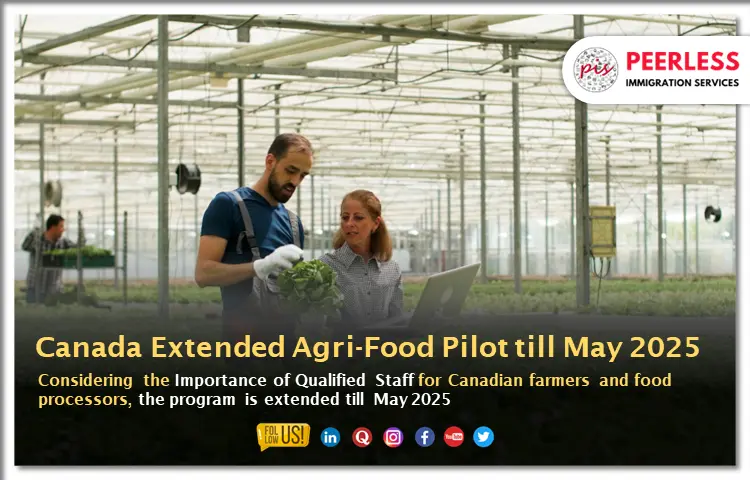 The Canadian federal government will continue the Agri-Food Pilot till May 2025