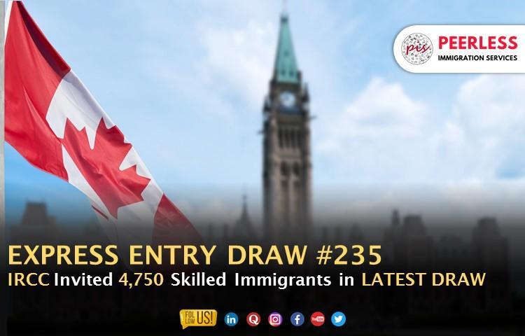 Express Entry Draw #235