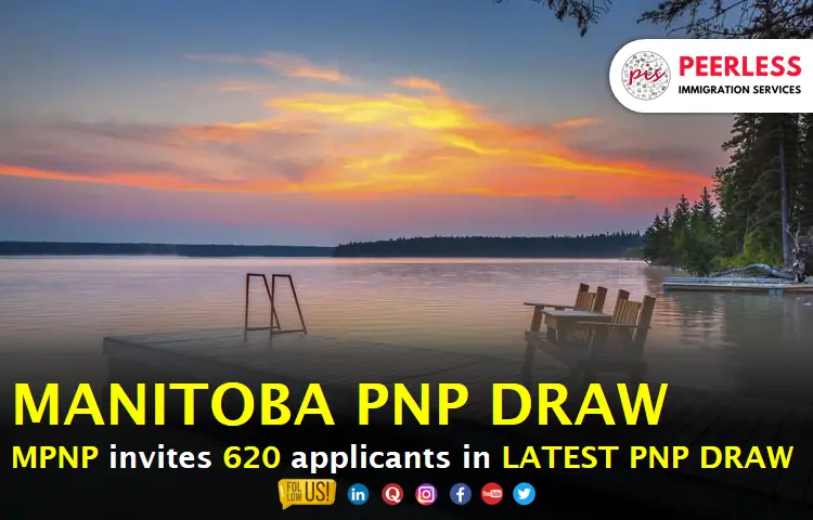 Manitoba PNP invites 620 applicants in latest PNP draw