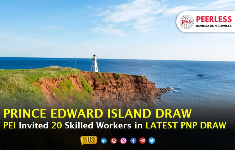 Prince Edward Island invites 20 applicants in the latest PEI PNP draw