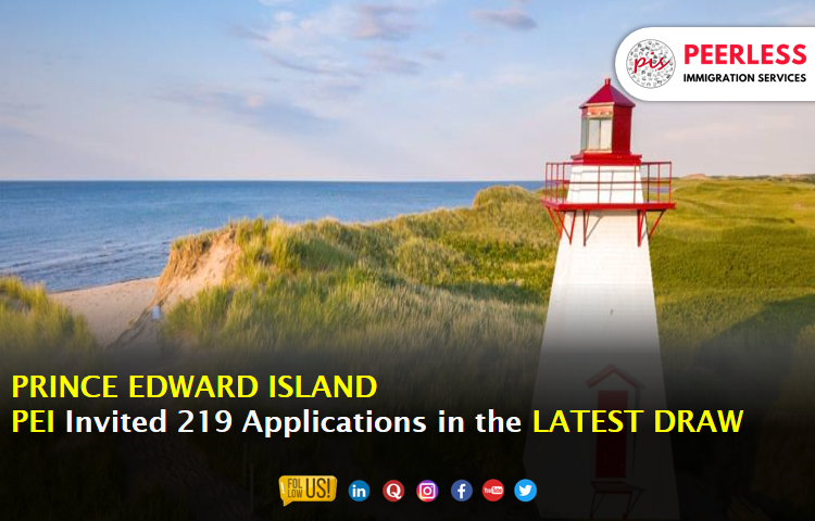 Prince Edward Island invites 219 applicants in the latest PEI PNP draw