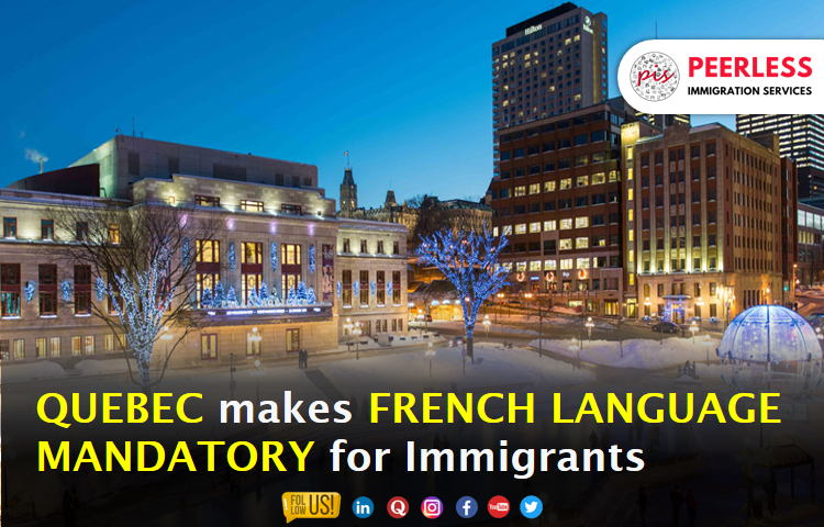 Quebec makes French Language Mandatory for Immigrants