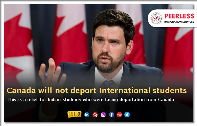 International students will not be deported from Canada!