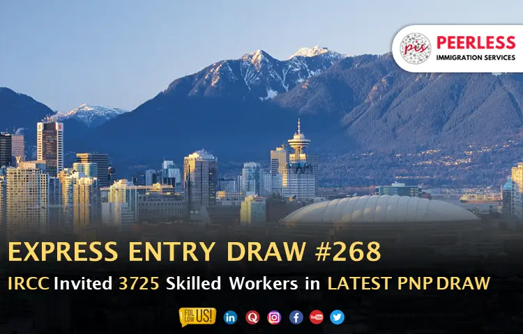 Canada Issues 3,725 Express Entry Invitations in the latest draw