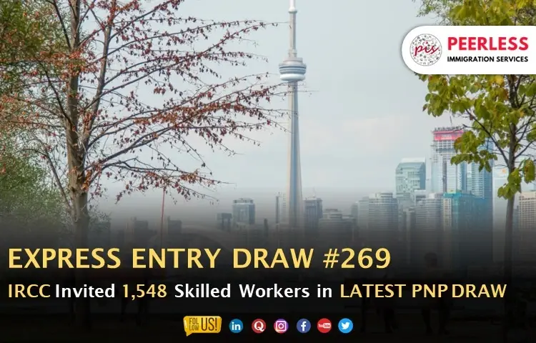 Canada Express Entry Draw invites 1548 candidates in new draw