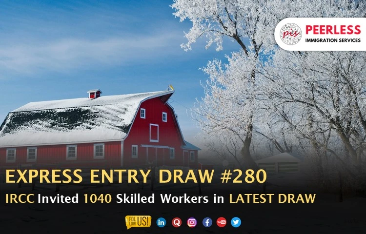 Express Entry Draw #280: 1040 Invitations Issued