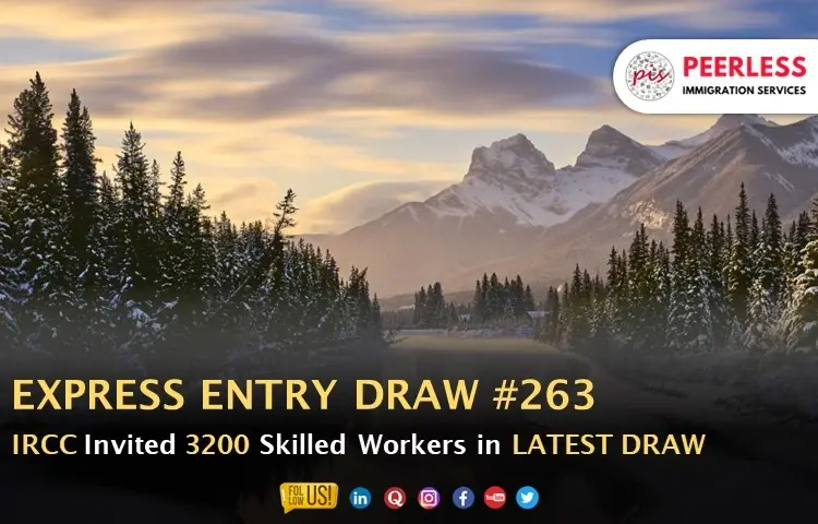 Latest Express Entry Draw invites 3,200 Candidates in Unspecified Draw