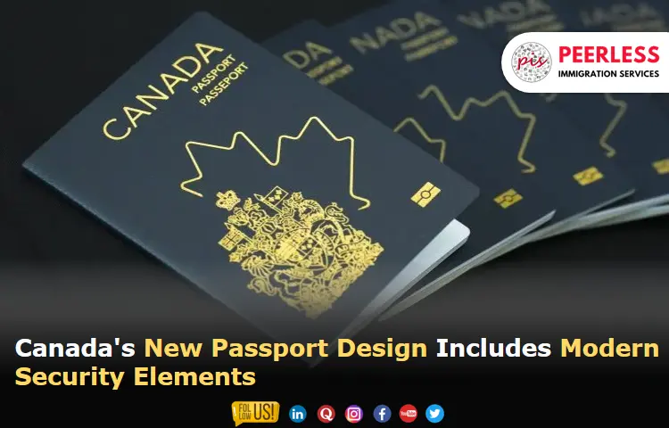 Canada’s new passport design includes modern security elements