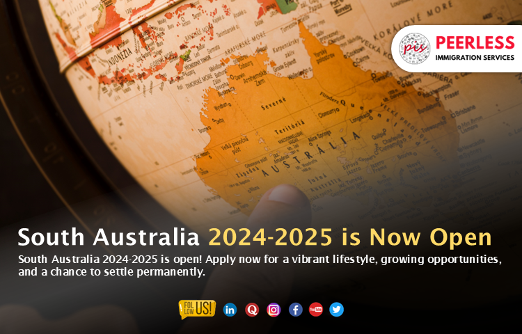 South Australia 2024-2025 General Migration is now open