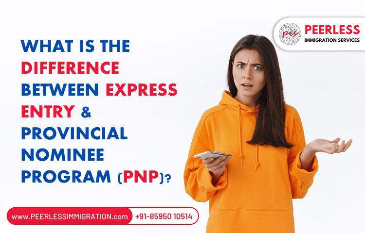 What is the difference between PNP and Express Entry?