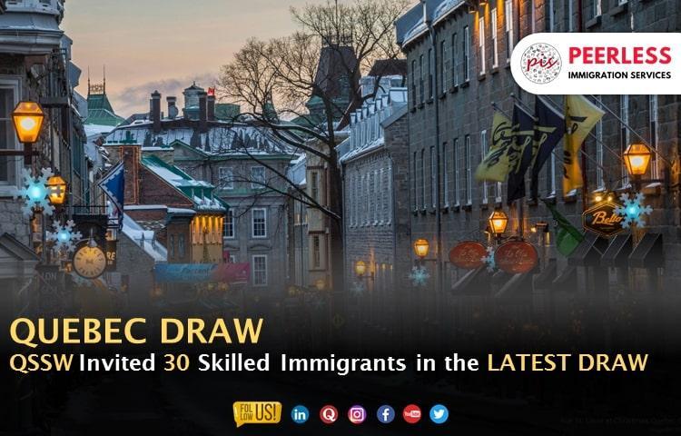 Quebec Issued 30 Invitations in the Latest Draw