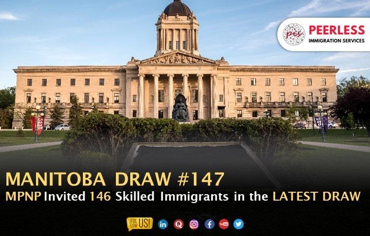 Manitoba Issued 146 Invitations in Latest PNP Draw