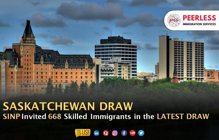 Saskatchewan Issued 668 Invitations in Latest SINP Draw