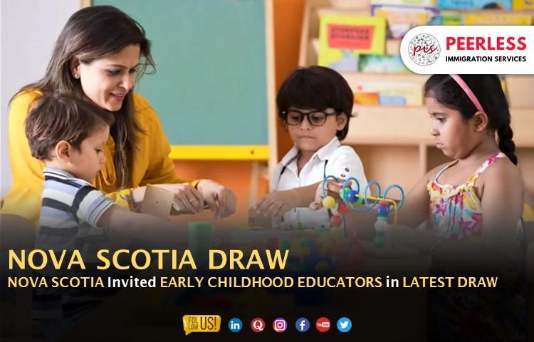 Nova Scotia Invited Early Childhood Educators in Latest Draw
