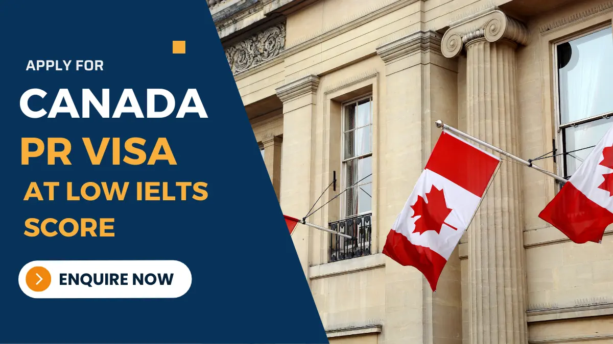 Apply for Canada PR Visa with Low IELTS Score